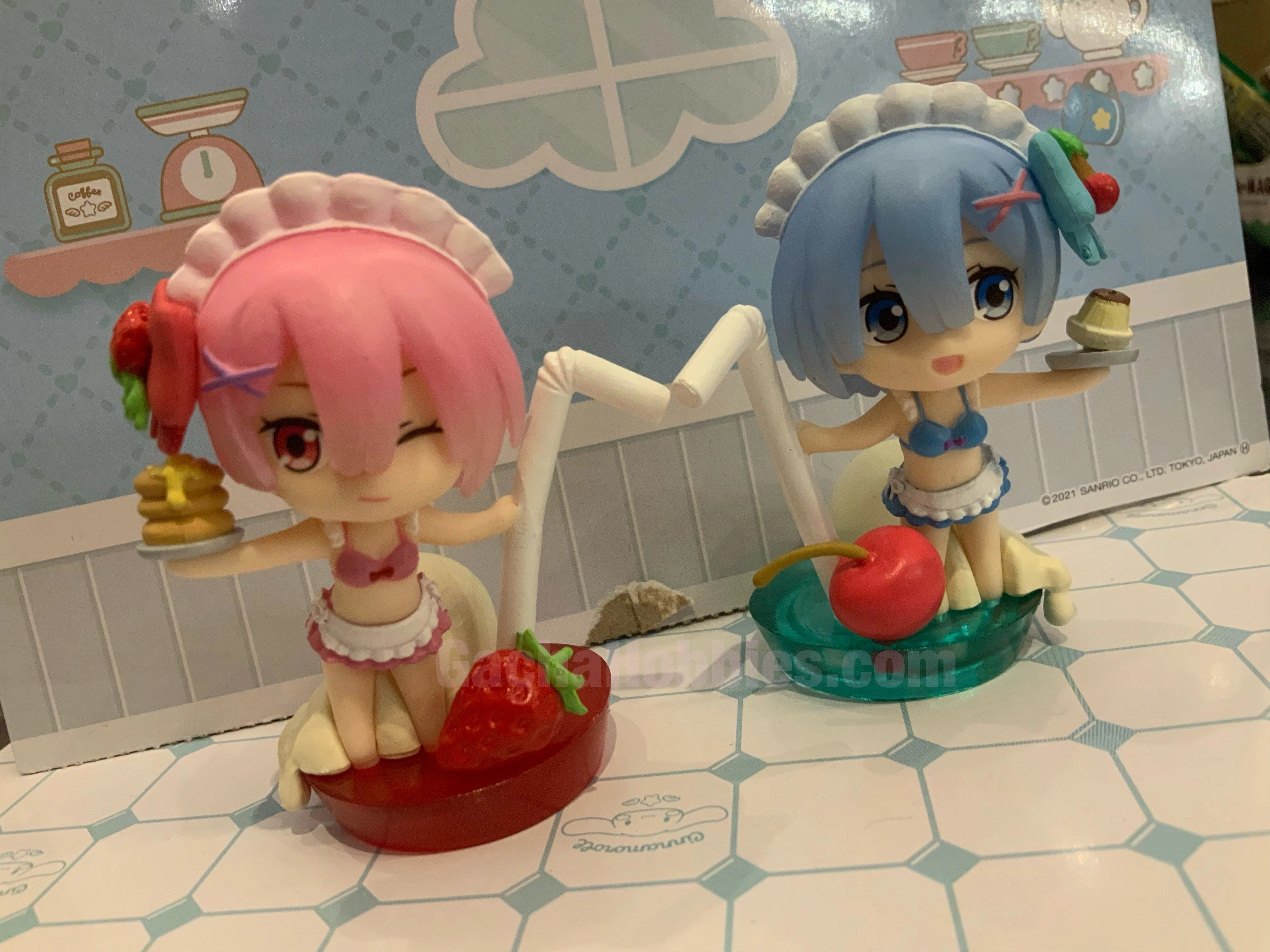 Re:Zero Life In a Different World From Zero Ram & Rem Summer Mini Figure 2 Pieces Set (In-stock) Character Statue Limited Display