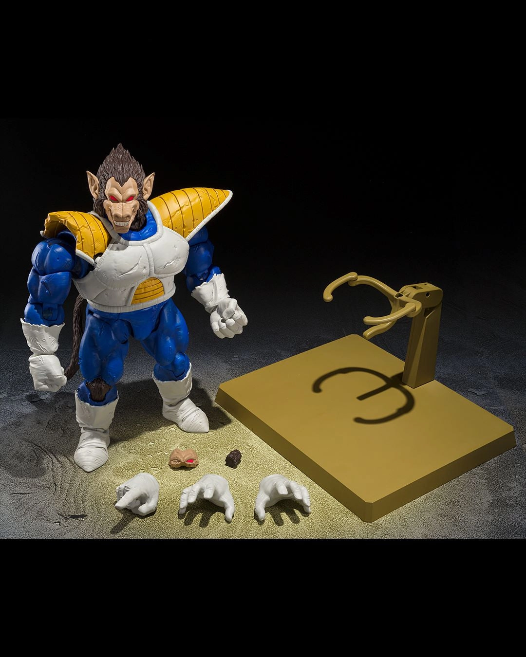 Character Unit SDCC 2025 S.H. Figuarts Dragon Ball Z Great Ape Vegeta Action Figure Exclusive