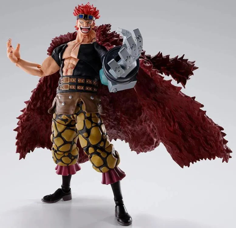 S.H. Figuarts One Piece Eustass Kid (The Raid on Onigashima Ver.) Action Figure Steampunk Gadget