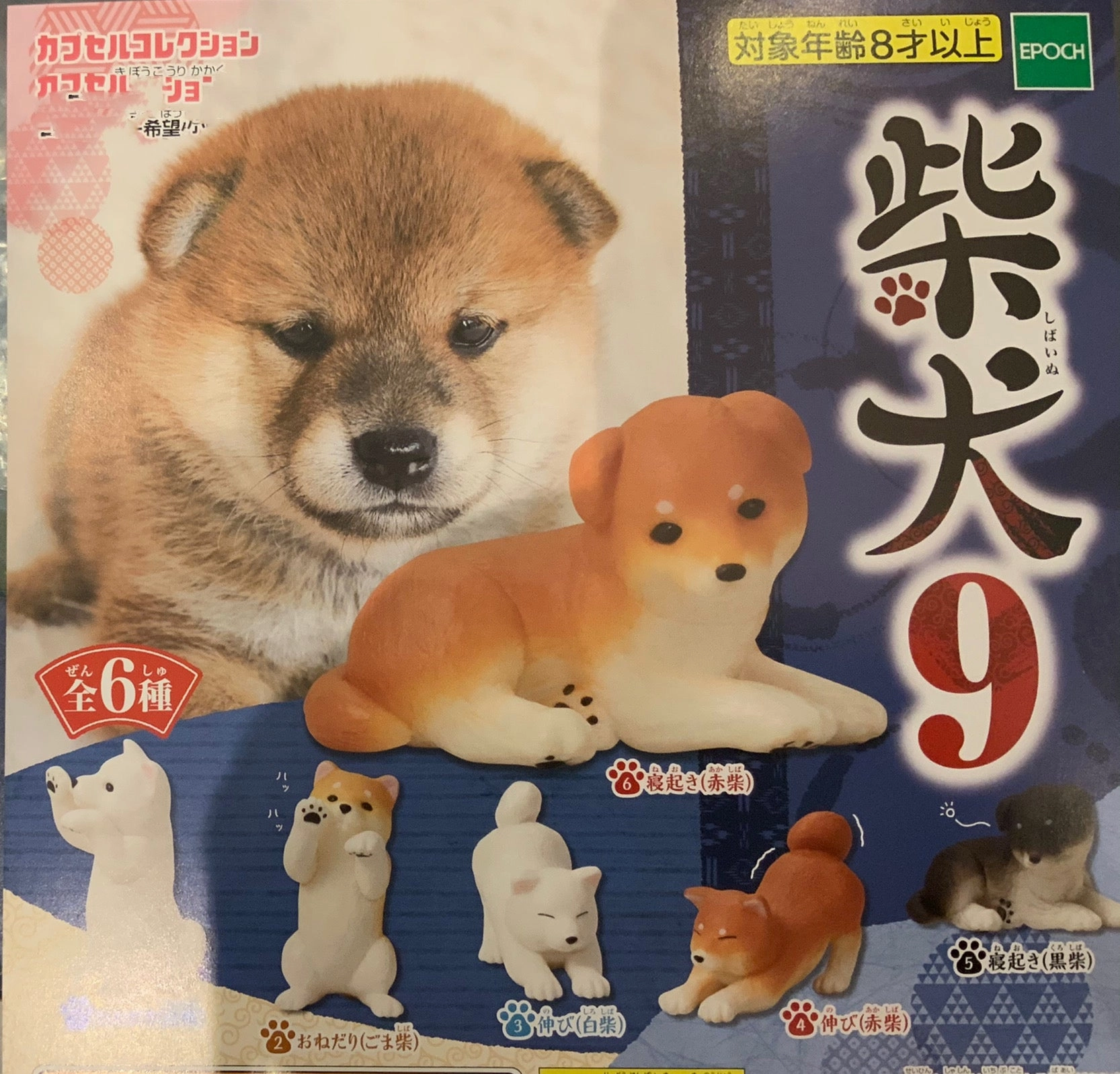 Fantasy Unit Game Merchandise Shiba Inu Mini Figure Vol.9 6 Pieces Set (In-stock)