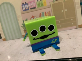 Display Shelf Gashapon Disney Pixar Gacha Cube Characters Set (In Stock)