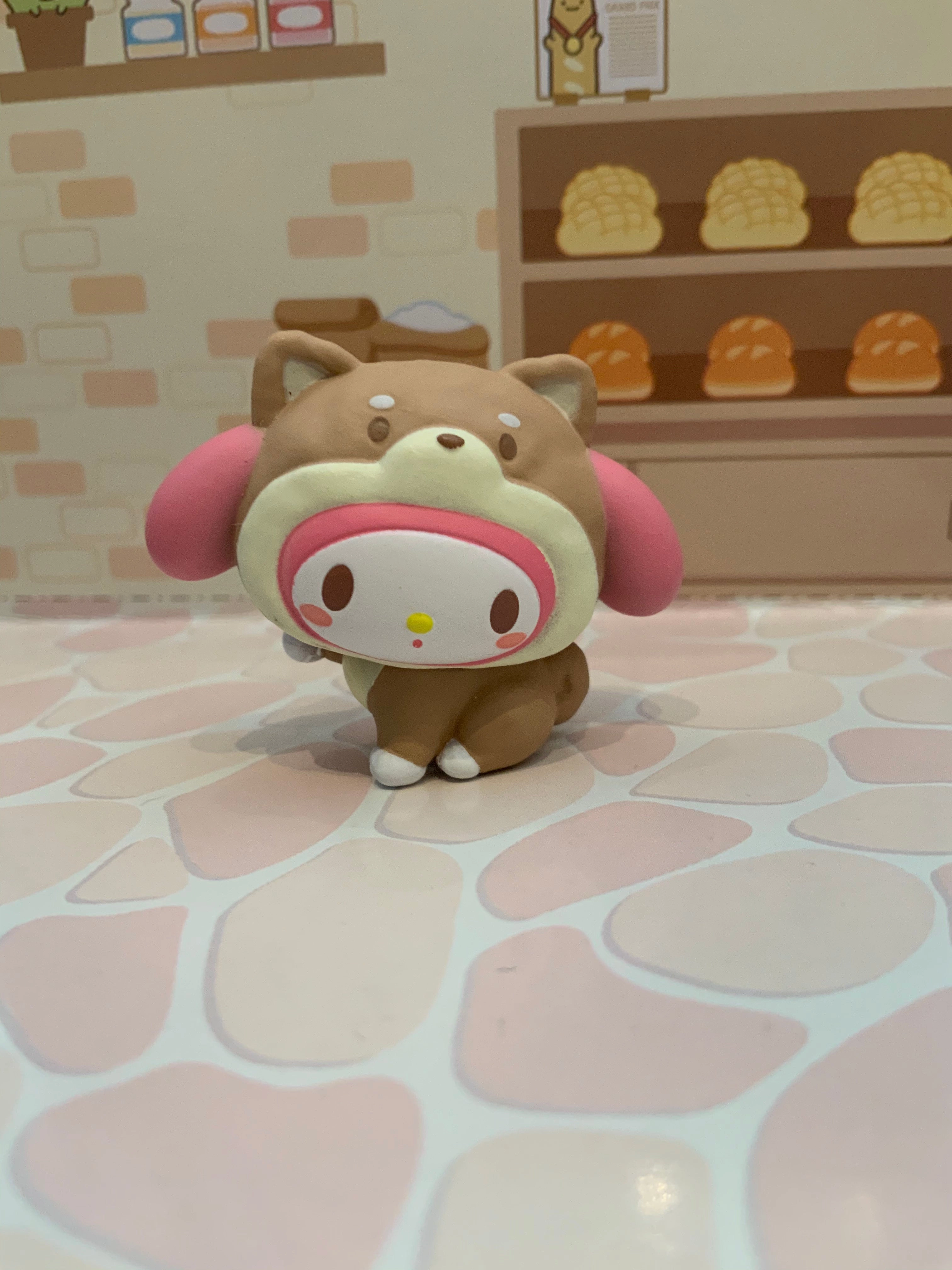 Sanrio Characters Dog Style Figure 5 Pieces Set (In-stock) Paper Model