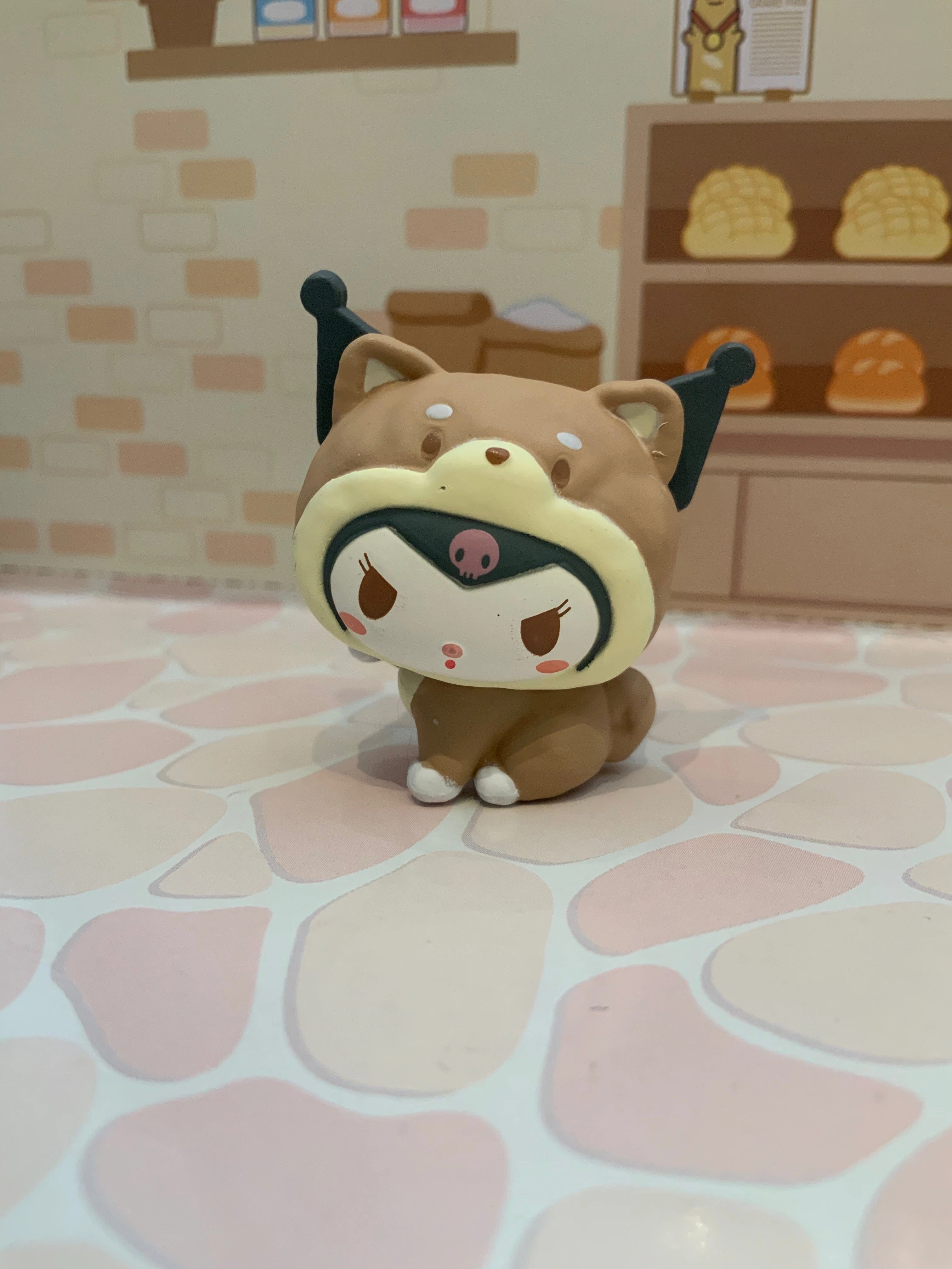 Superhero Pose Chibi Showcase Sanrio Characters Dog Style Figure 5 Pieces Set (In-stock)