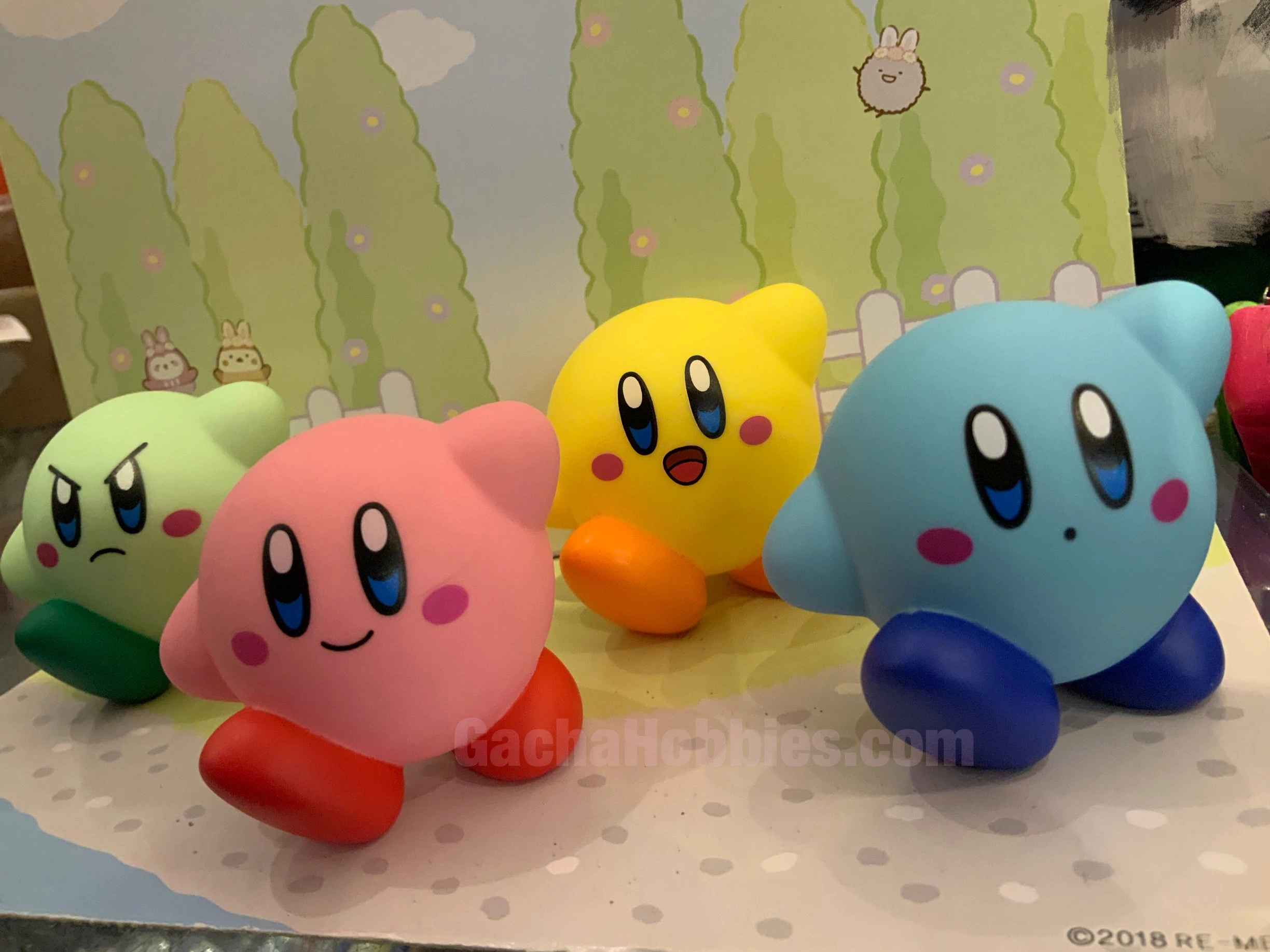 Hoshi no Kirby Colorful Vinyl Figure 4 Pieces Set (In-stock) Digital Art