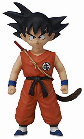 Wood Carving Fashion Doll Son Goku (Shounen version) Gigantic Series, Dragon Ball - X-Plus