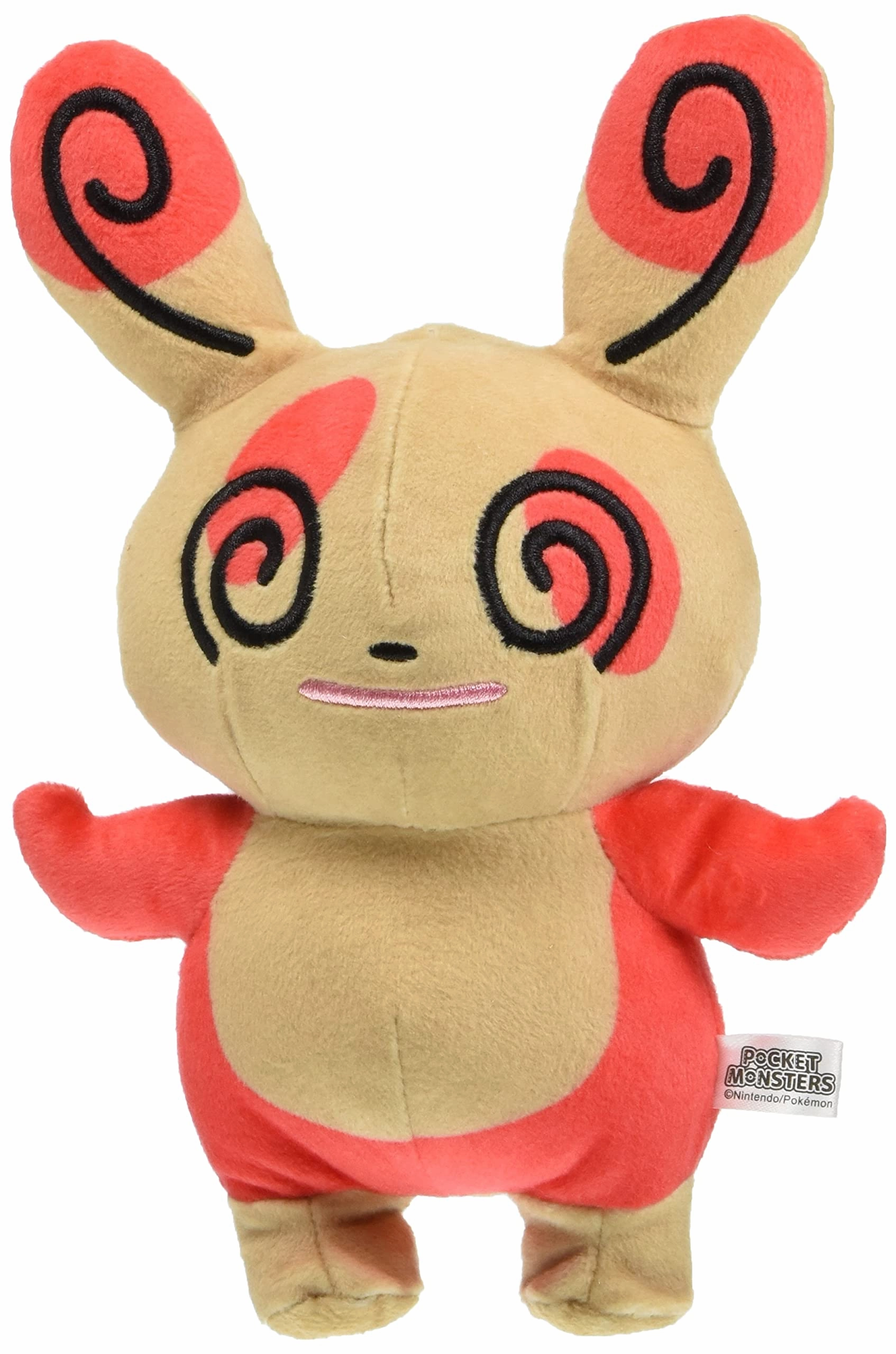 Recycled plastic "Pokemon" Allstar Collection Plush PP131 Spinda (S Size)