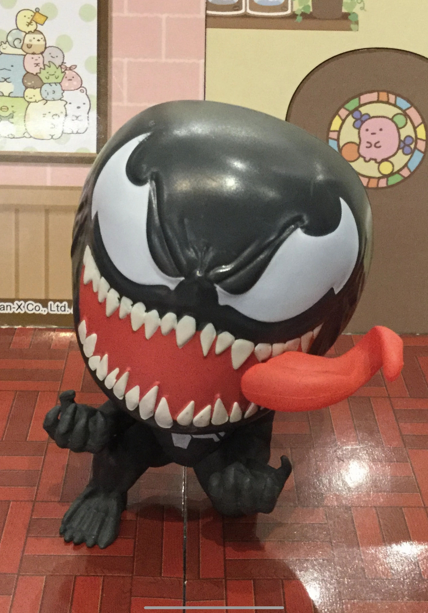 Book Character Spider Man Big Head Sitting Figure 3 Pieces Set (In Stock)