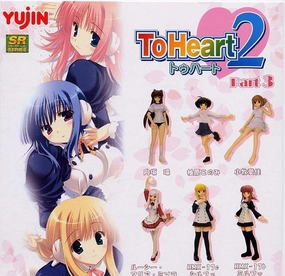 SR Series To Heart 2 Part 3 Characters Small Figure 6 Pieces Set (In-stock) Pixar Character
