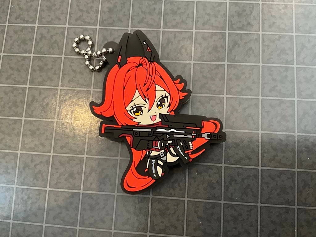 Diorama Accent Limited Display Nikke Goddess of Victory Characters Reversible Rubber Keychain Vol.2 10 Pieces Set (In-stock)