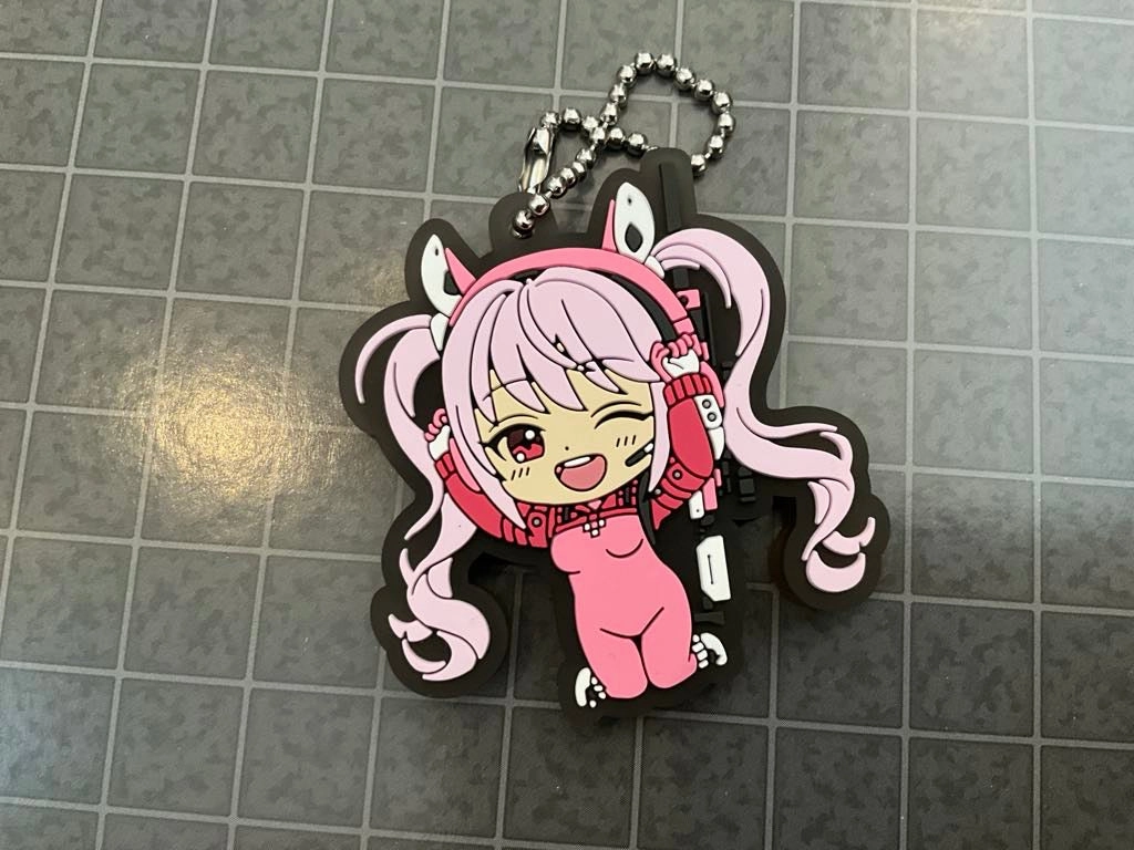 Robot Collectible Nikke Goddess of Victory Characters Reversible Rubber Keychain Vol.2 10 Pieces Set (In-stock)