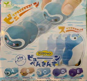 Speed Penguin Pull Back Car 5 Pieces Set (In-stock) Universal Appeal Global Shipping