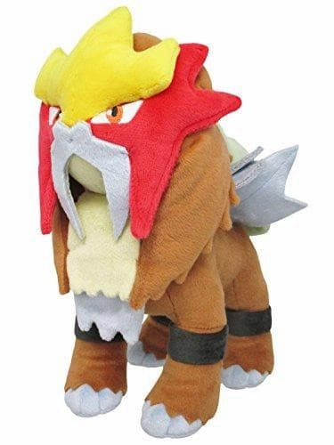 Pre Columbian Miniature Sculpture "Pokemon" Allstar Collection Plush PP63 Entei (S Size)