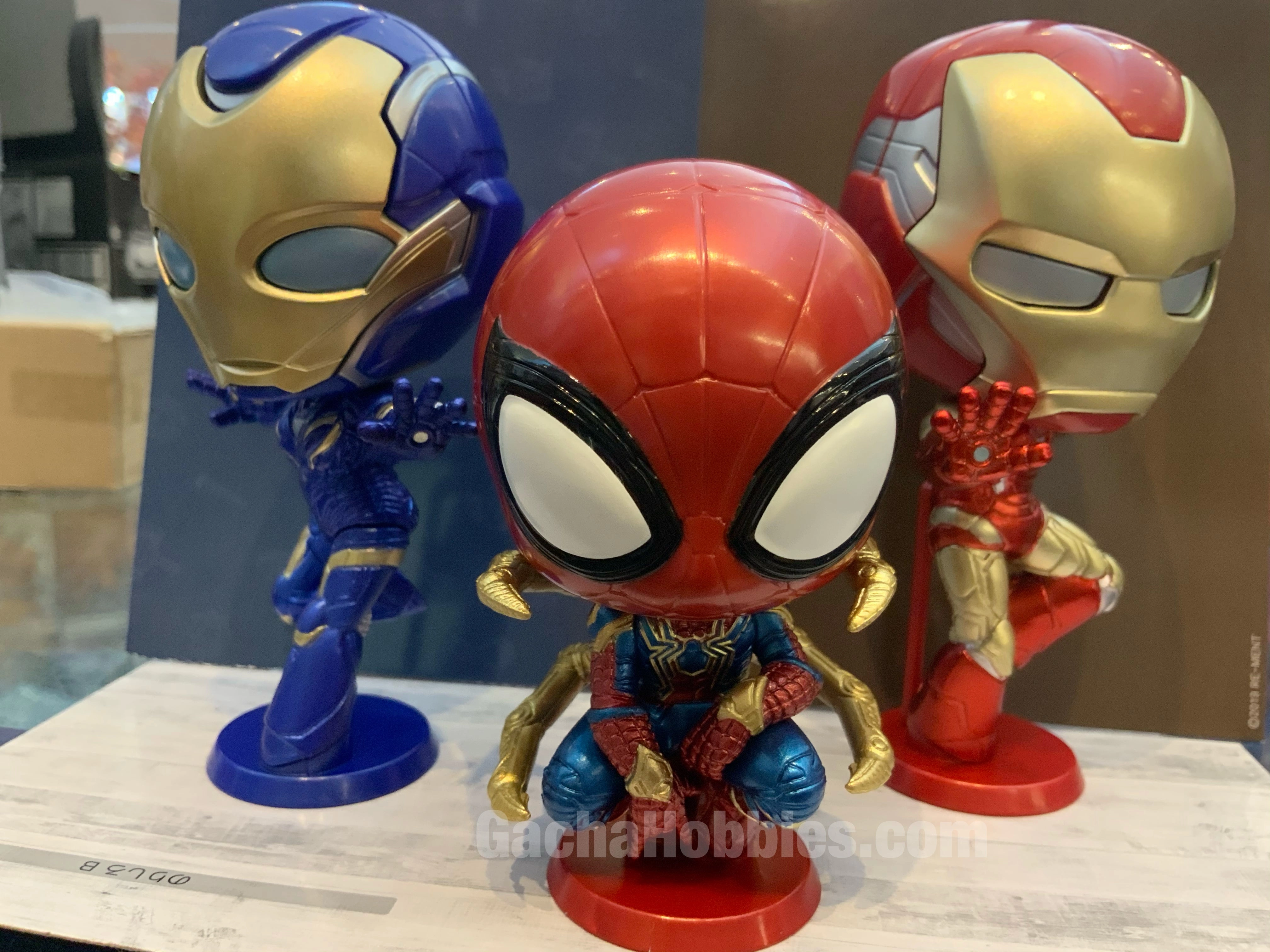 Vinyl Art Capchara Marvel Avengers End Game Big Head Figure 3 Pieces Set (In-stock)