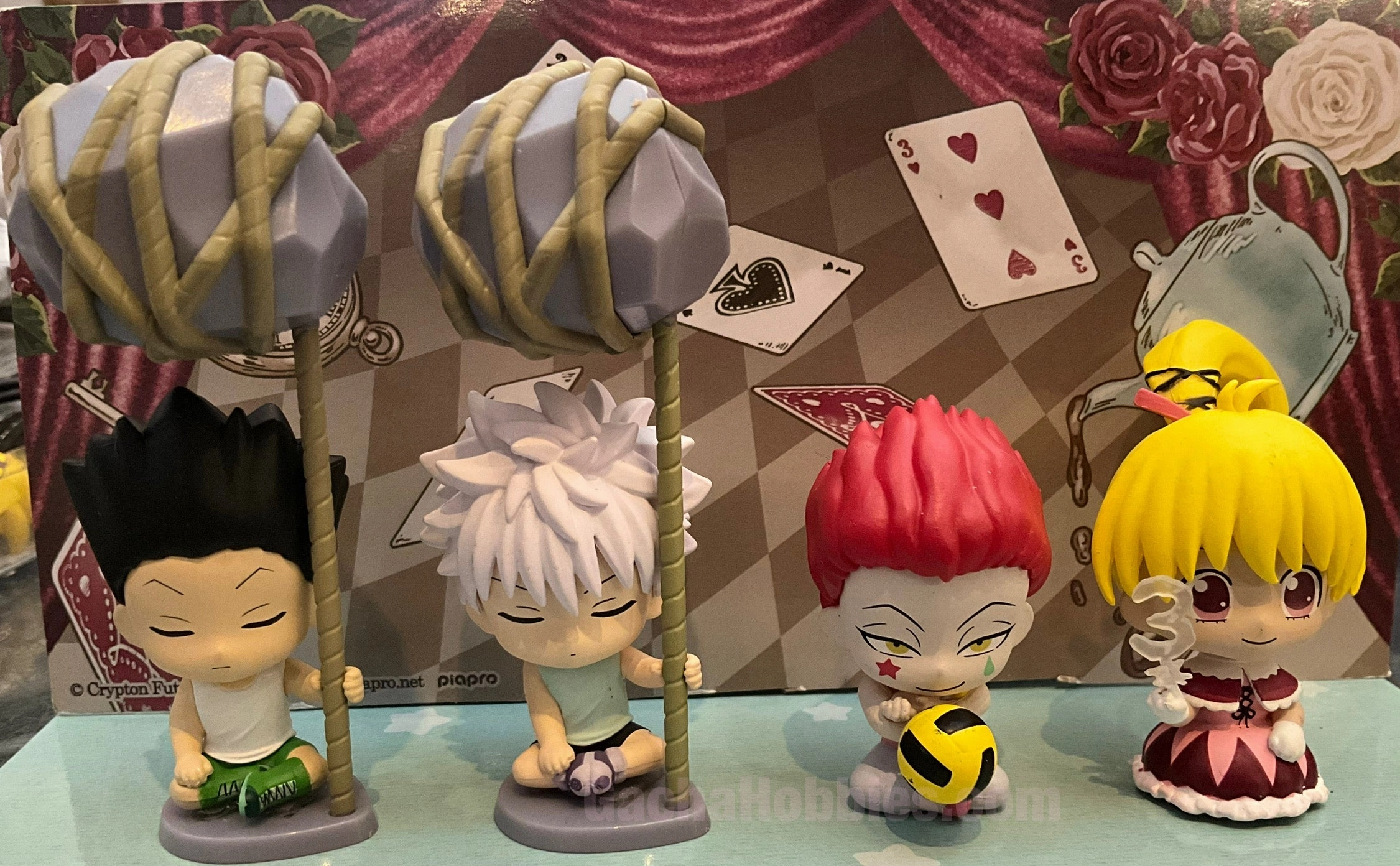 Suwarasetai Hunter x Hunter Greed Island Figure 4 Pieces Set (In-stock) Character Collectible