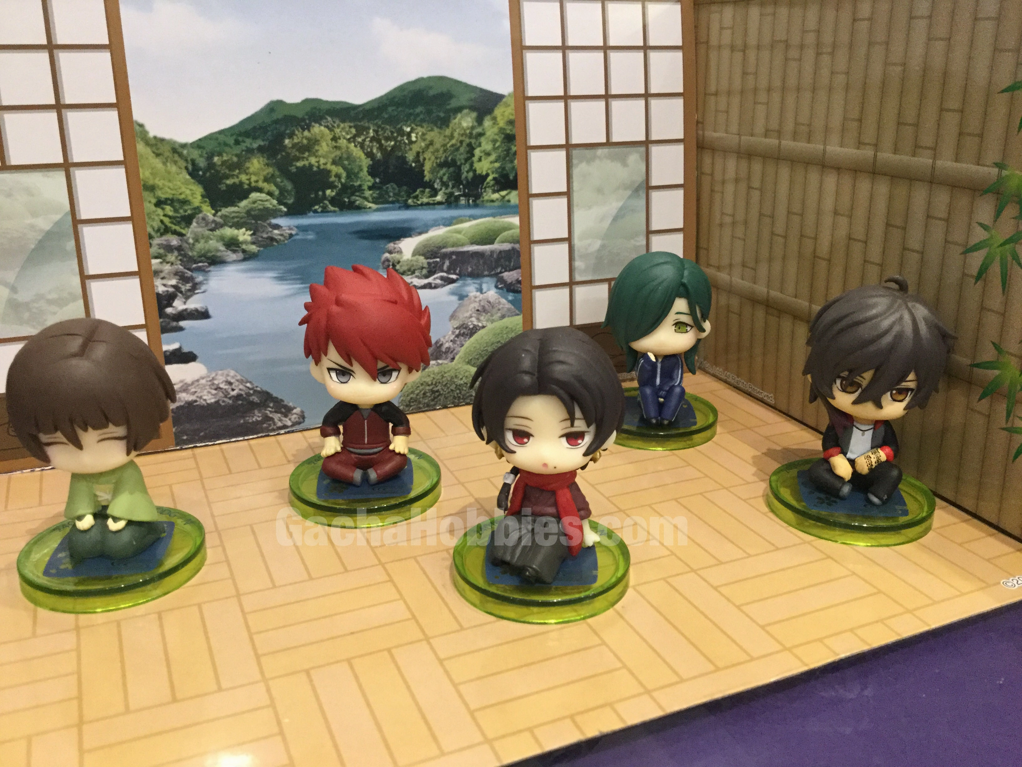 Suwarasetai Touken Ranbu Mini Figure Vol.4 5 Pieces Set (In-stock) Museum Gift