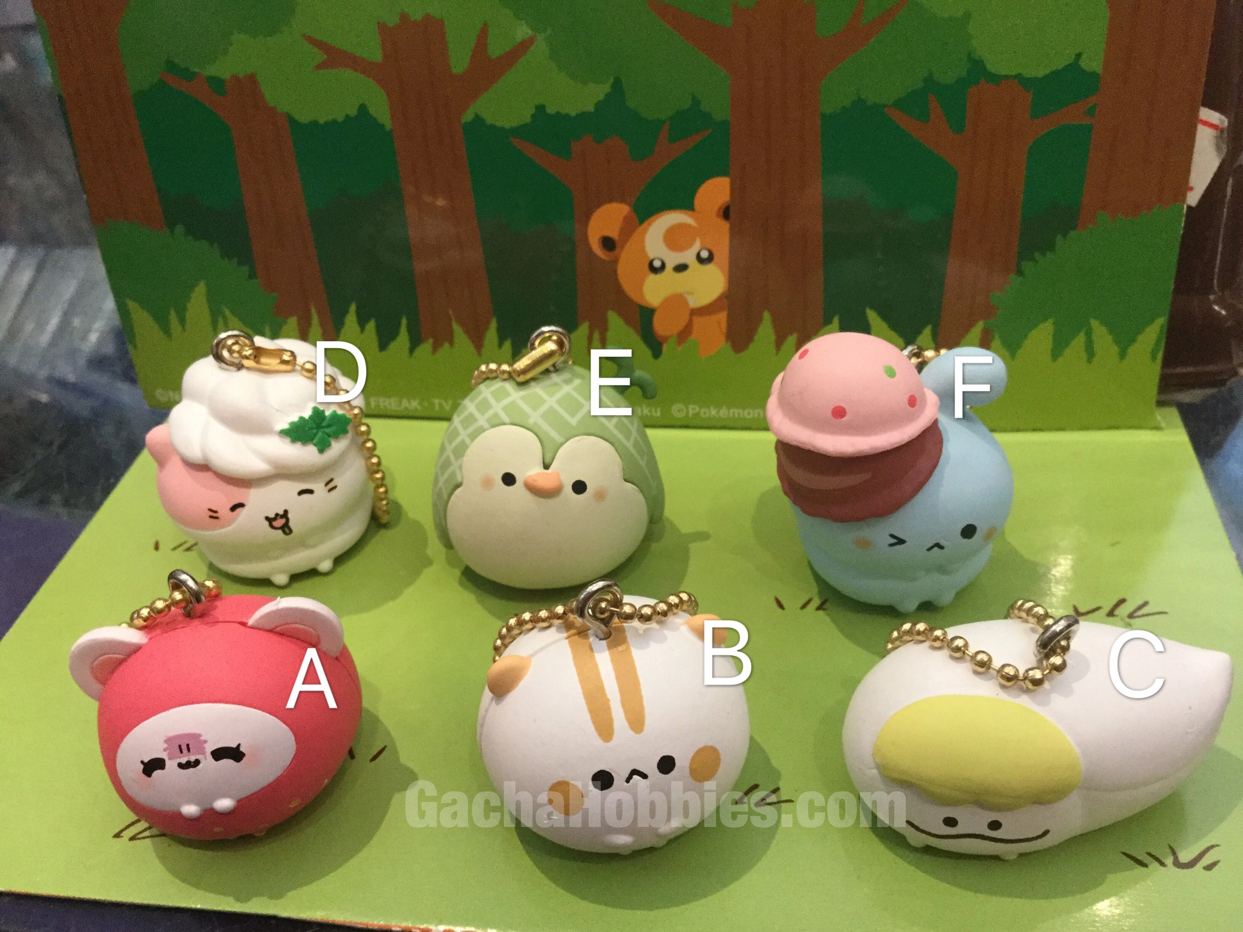 Sweets Chara Mode Figure Keychain (In-stock) Military Figure