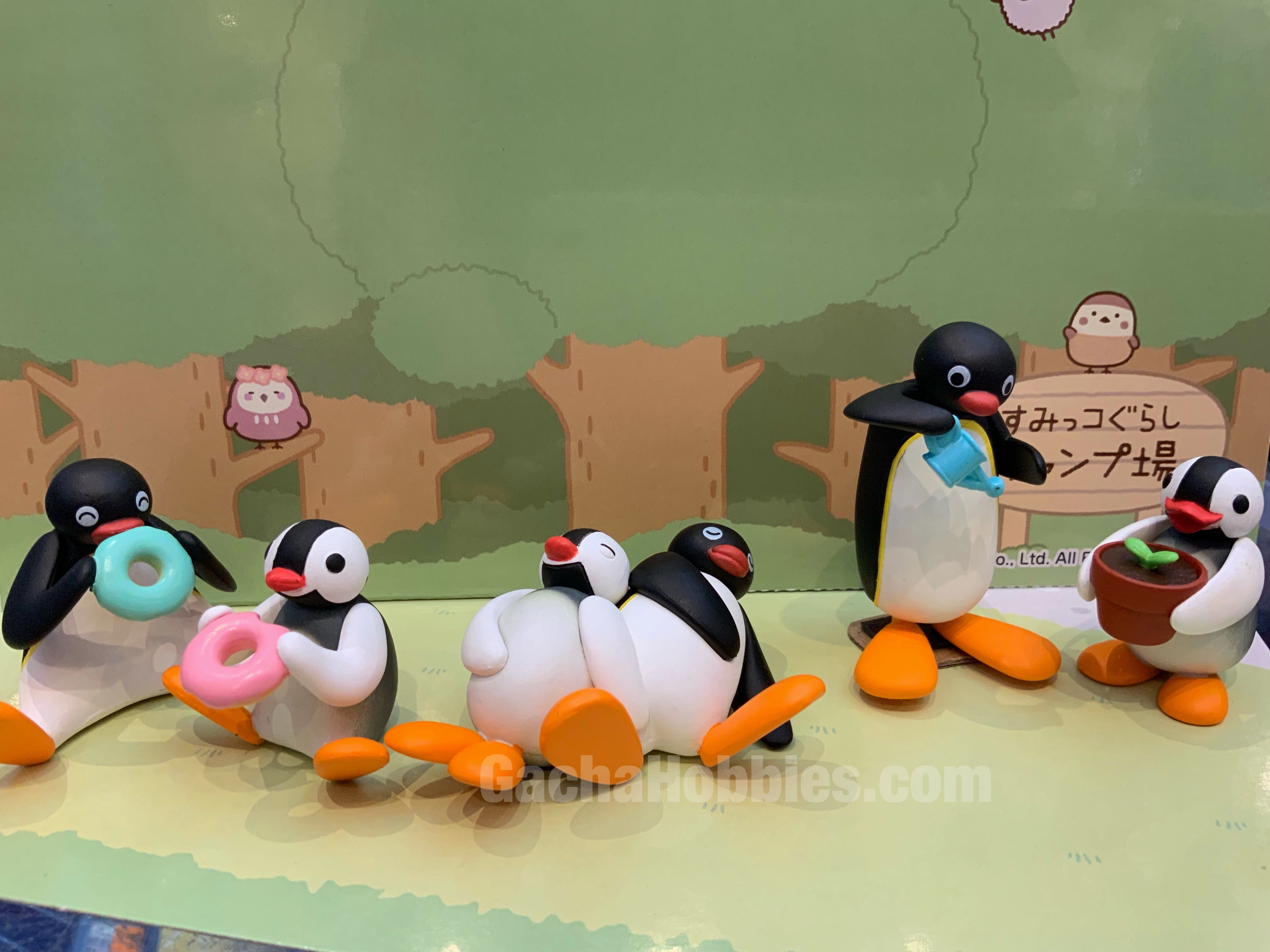 Takara Tomy Pingu and Pinga Friends Collection Daily Life Figure 5 Pieces Set (In-stock) Magical Creature Hero Figure