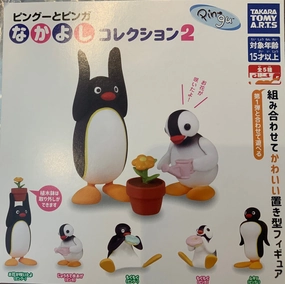 Designer Unit Takara Tomy Pingu and Pinga Friends Collection Daily Life Figure Vol.2 5 Pieces Set (In-stock)