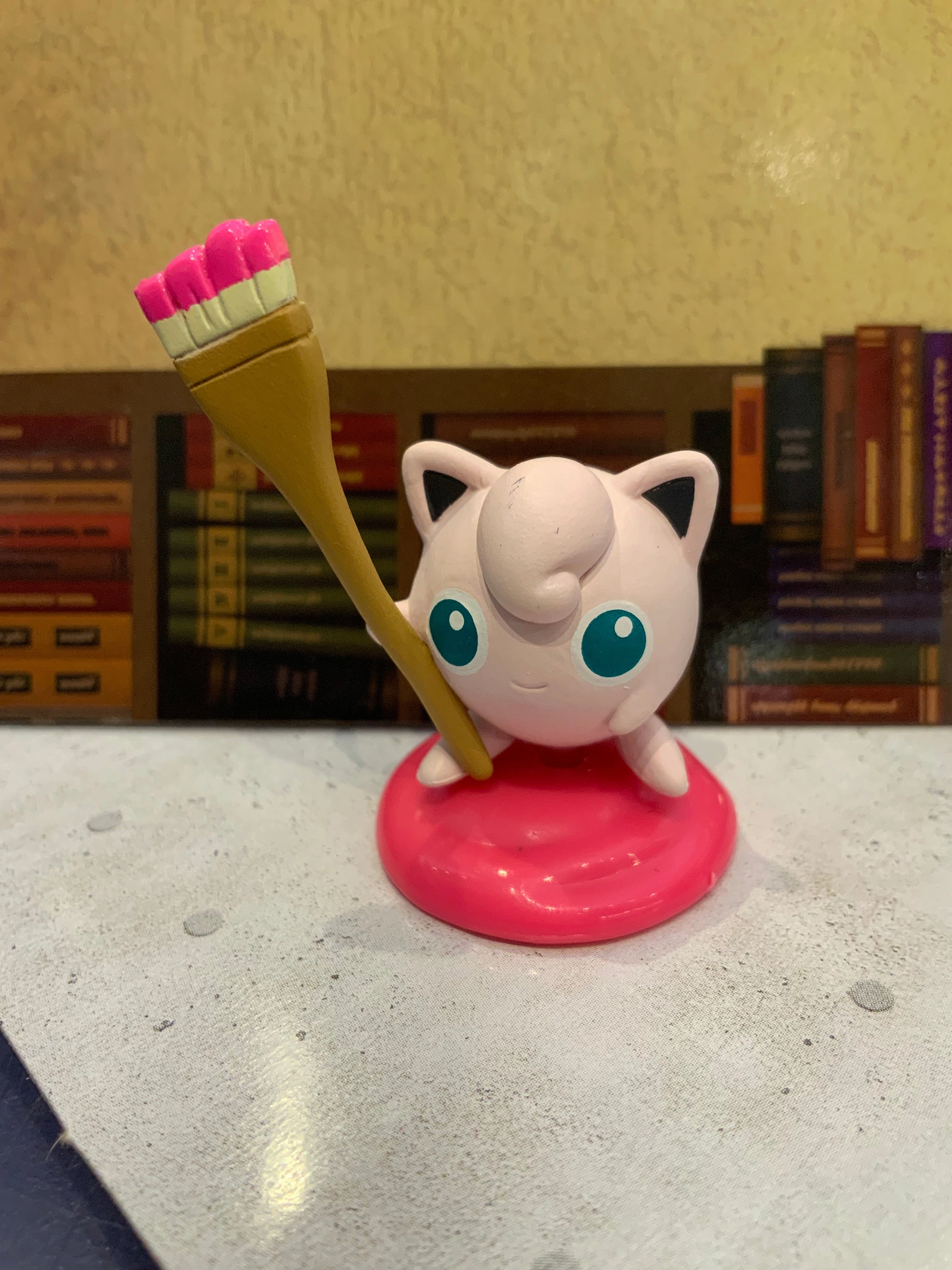 Pokemon Pink Painting Figure 5 Pieces Set (In-stock) Exclusive Outfit Miniature Unit