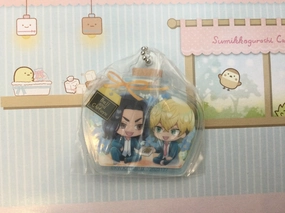 Totem Animal Movie Decor Tokyo Revengers Character in Perfume Bottle Acrylic Keychain 5 Pieces Set (In-stock)