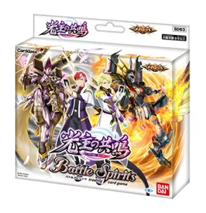 Battle Spirits Mega Deck Resonance of The Light Lord SD63 Limited Toy Release Random Drop Display