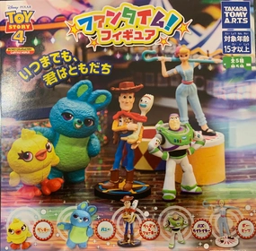 Toy Story 4 Capsule World Disney Character Figure 5 Pieces Set (In-stock) Museum Standard