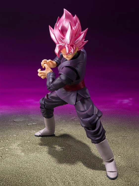 S.H. Figuarts Dragon Ball Super Saiyan Rose Goku Black (Reissue) Action Figure Storytelling Prop