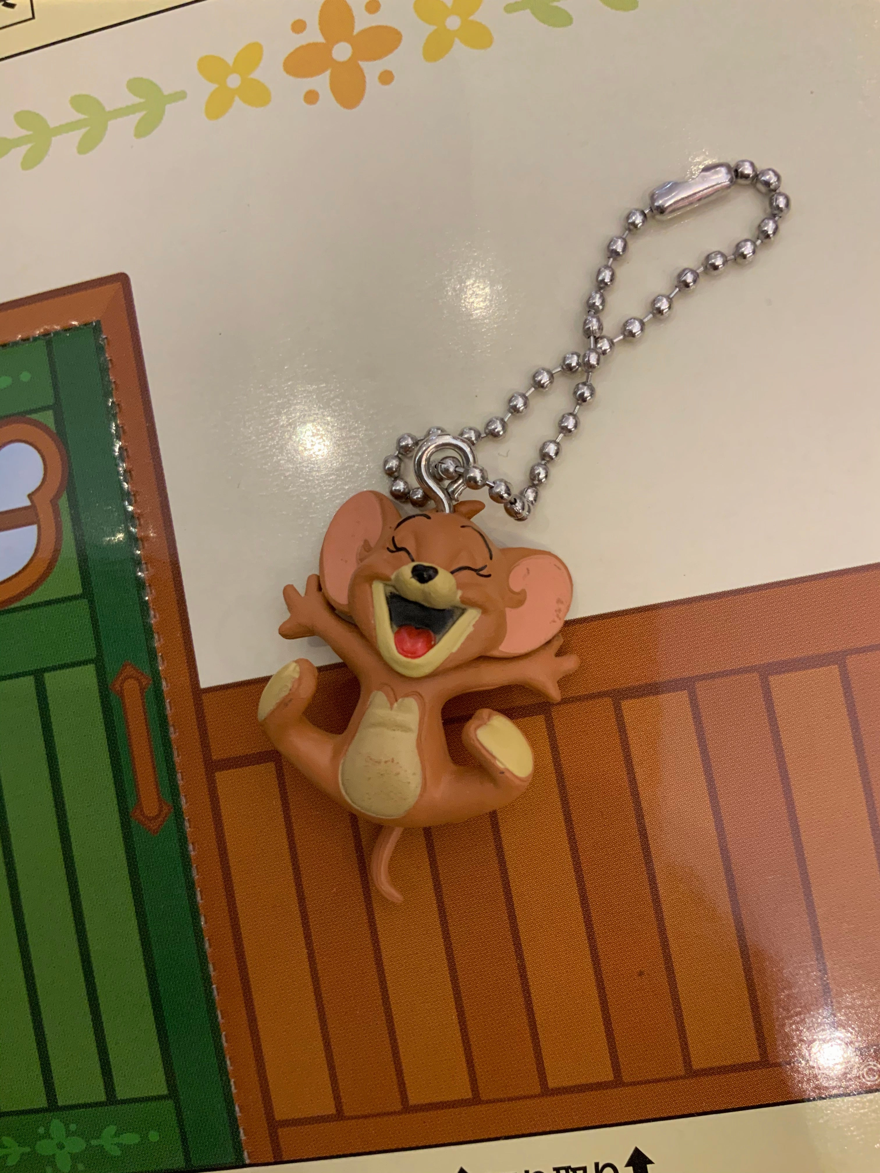 Robot Unit Collectible Item Tom And Jerry Mini Figure Keychain 5 Pieces Set (In-stock)