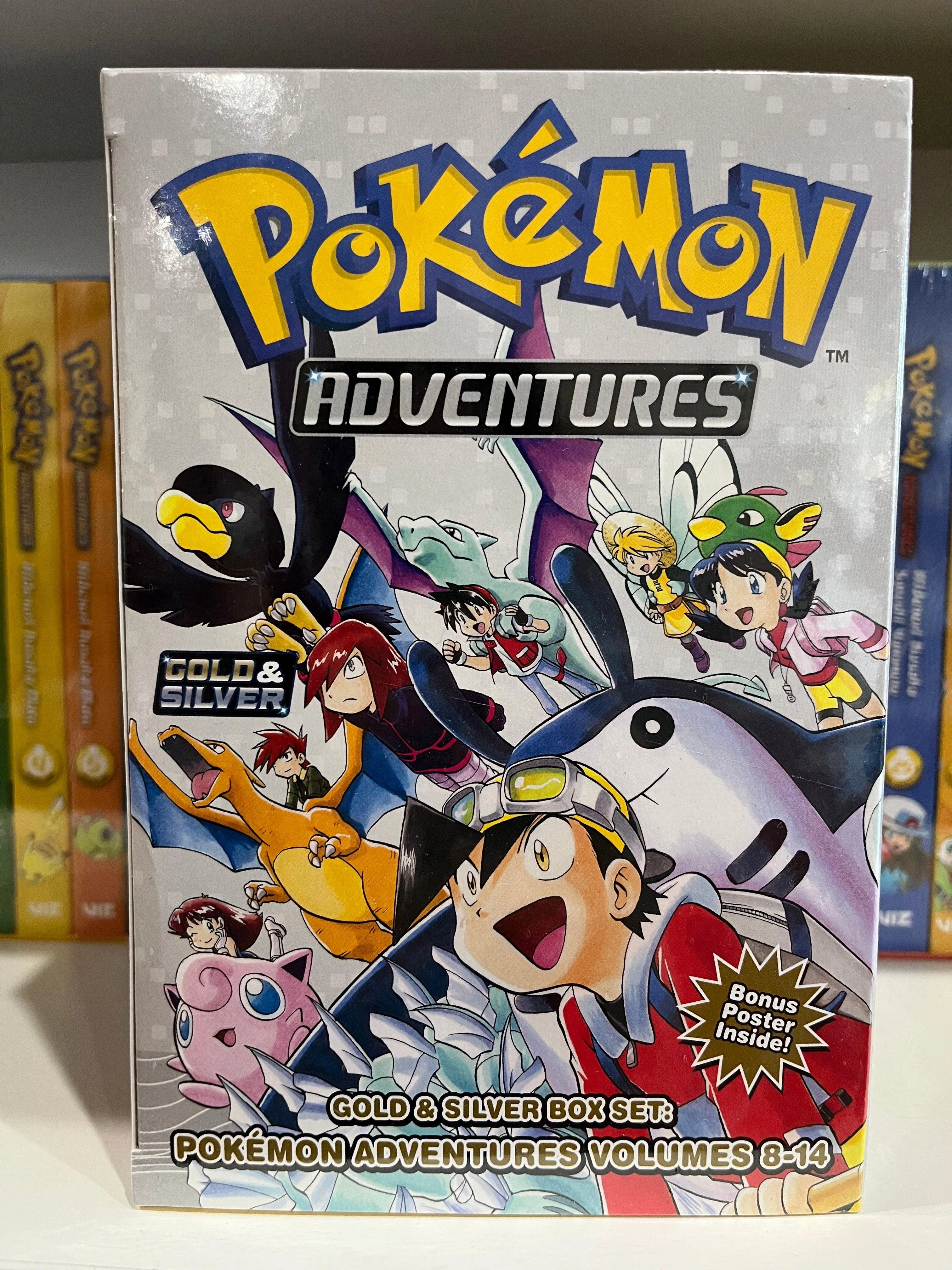 Manga | Pok??mon Adventures | Box Set | Gold & Silver Box Set v. 8-14 Award Trophy