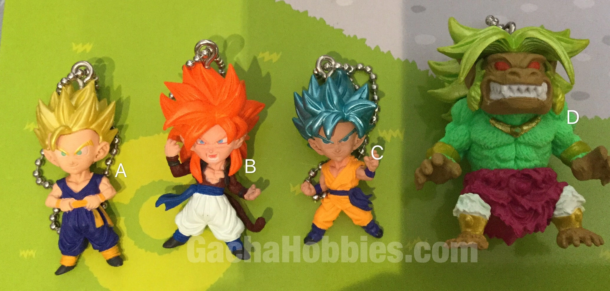 UDM Dragonball Figure Keychain Set Vol. 04 4 Pieces (In-stock) Augmented reality Designer Model