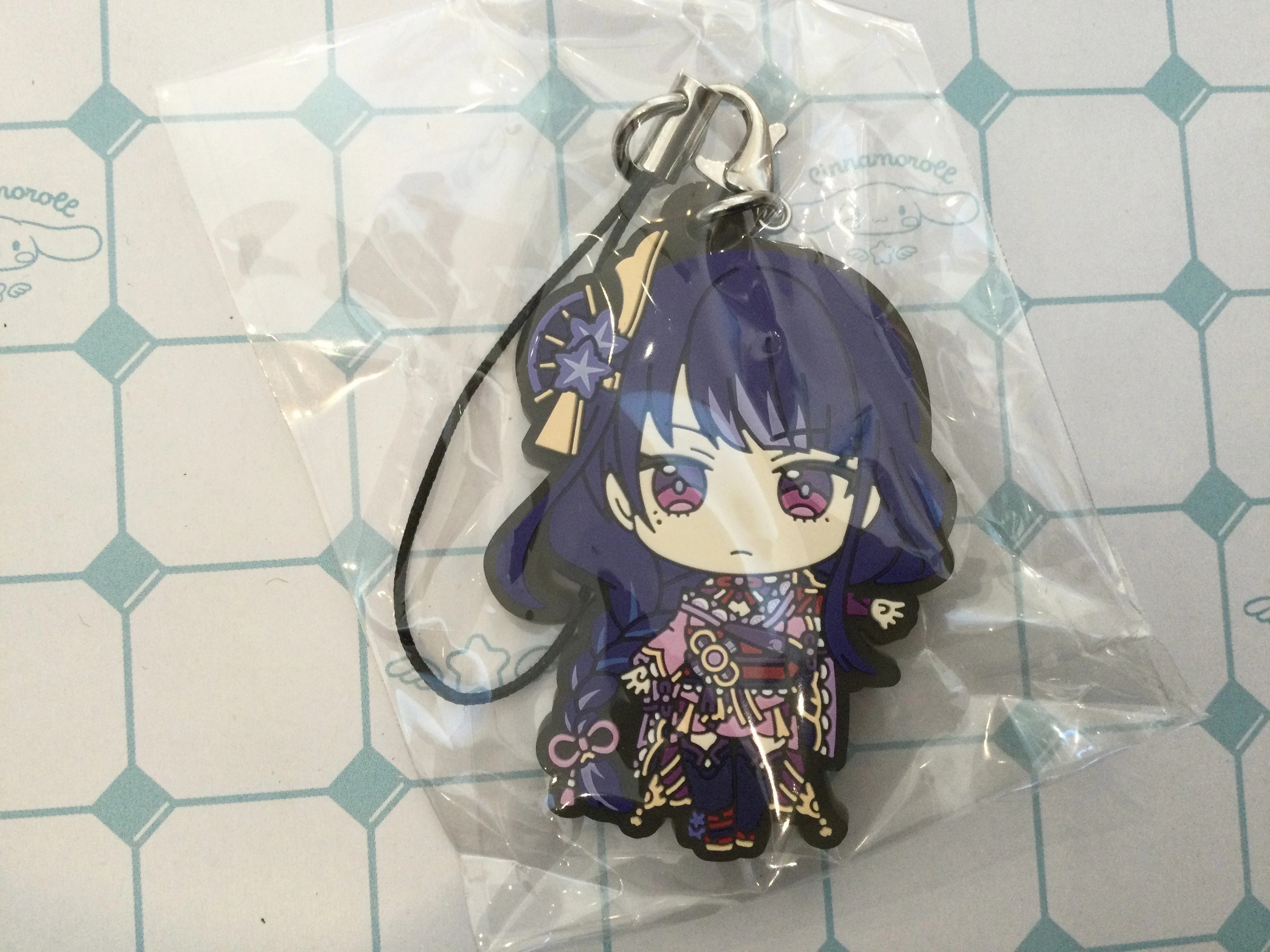 Anime Figure Anime Model Genshin Impact Character Rubber Keychain Vol.5 8 Pieces Set (In-stock)