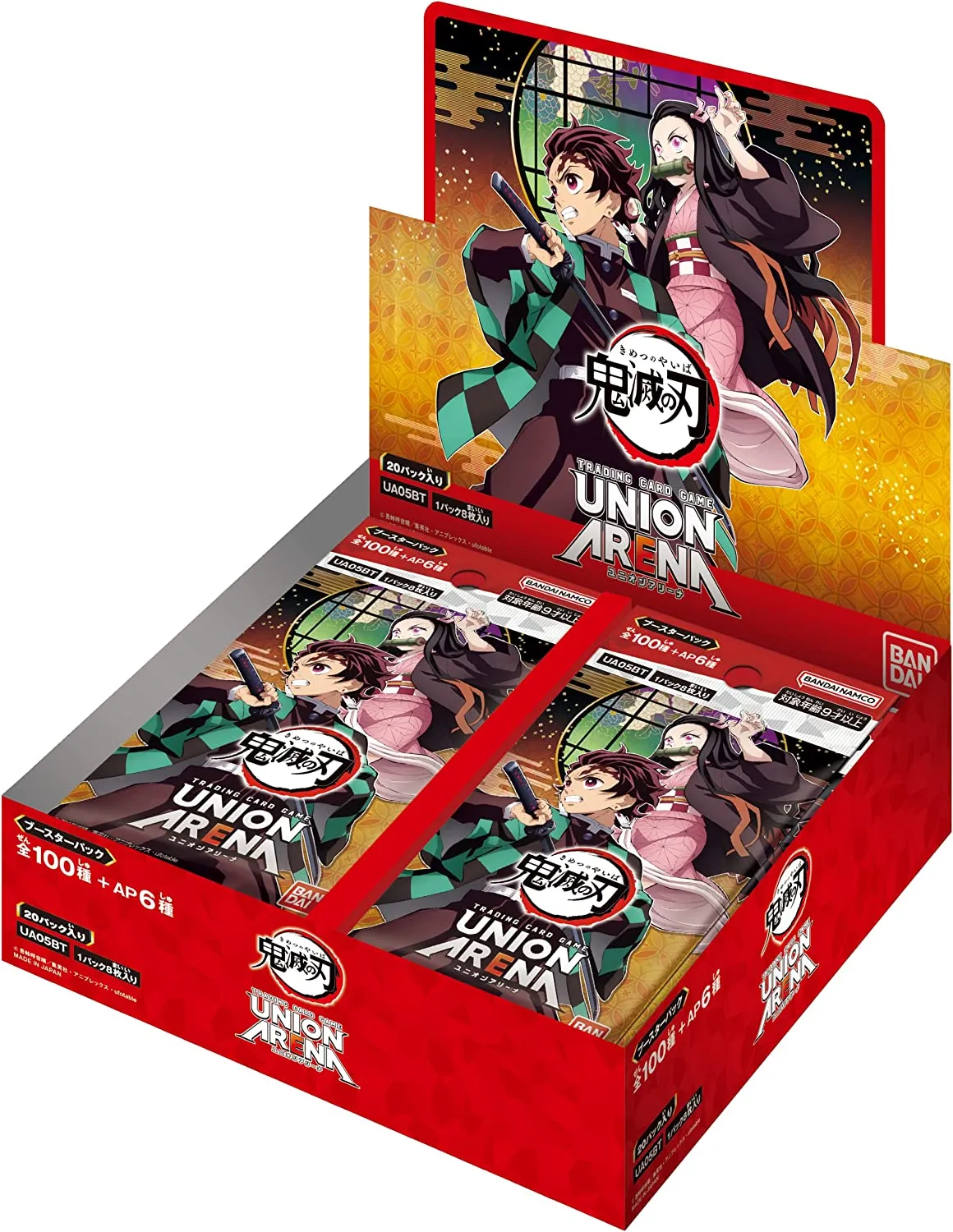 Limited Find Display UNION ARENA "Demon Slayer: Kimetsu no Yaiba" Booster Pack UA05BT (1 box: 20 packs)