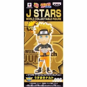 Fabric Figure Winter Decoration Uzumaki Naruto J Stars World Collectable Figure vol.1 Naruto - Banpresto