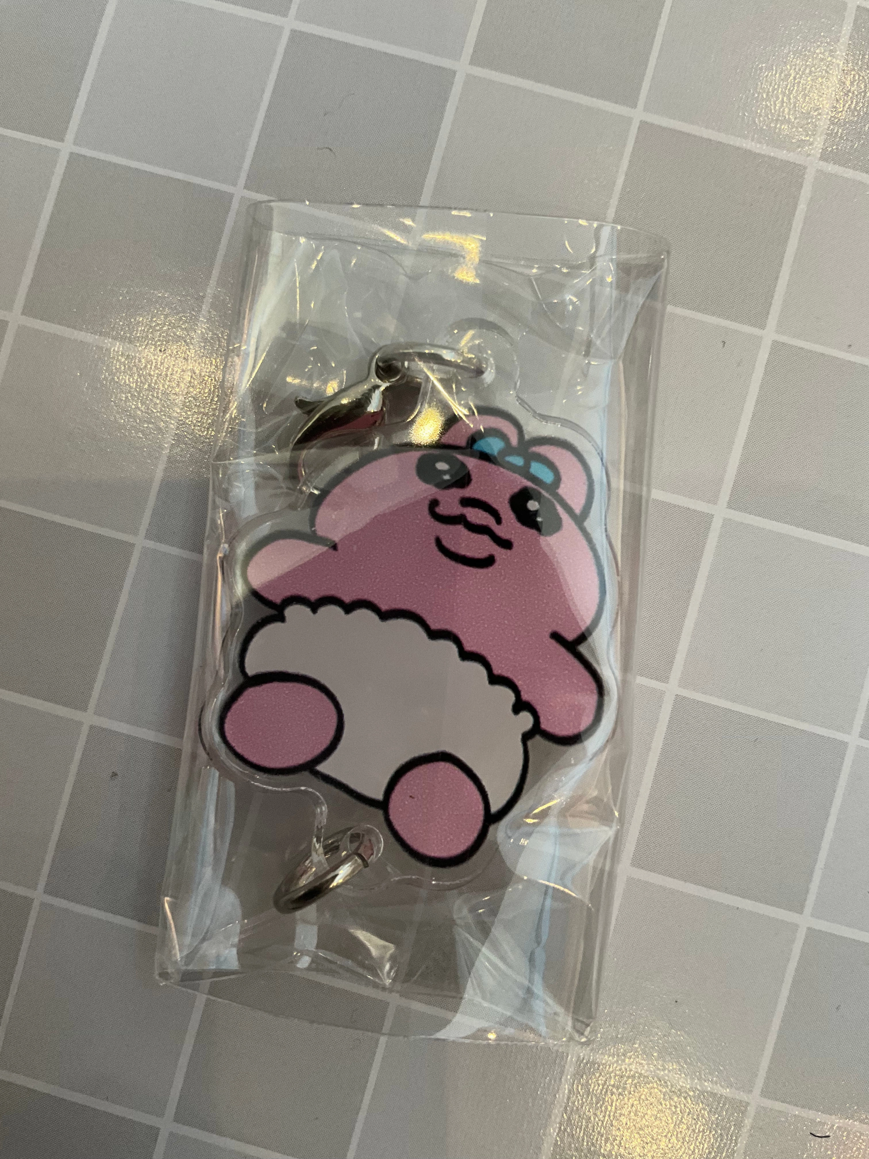 Cross Culture Enthusiast Grade Opanchu Usagi Characters Small Acrylic Keychain 8 Pieces Set (In-stock)