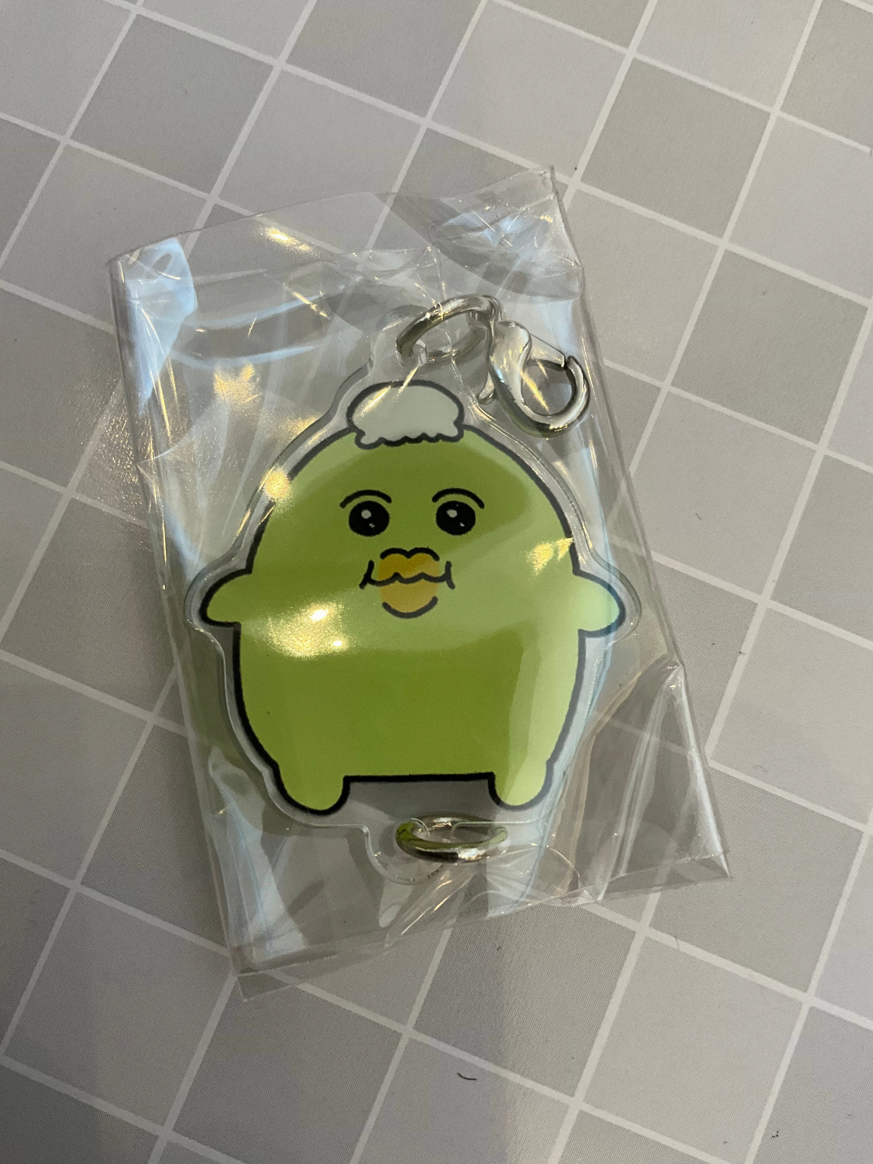 Resin Statue Cute Mascot Opanchu Usagi Characters Small Acrylic Keychain 8 Pieces Set (In-stock)