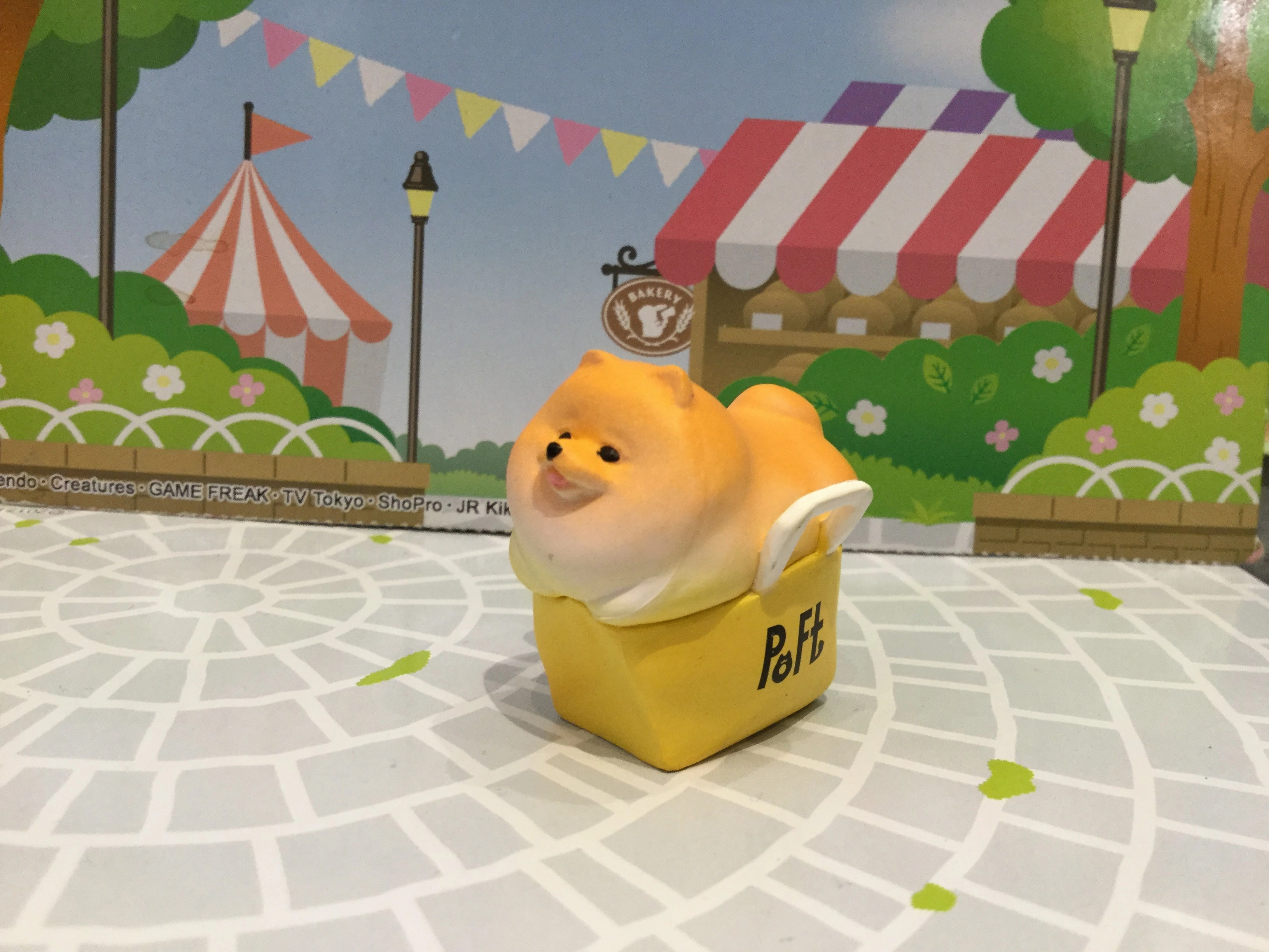 Animal Attraction Shiba Inu Dog Daily Life Figure Keychain 8 Pieces Set (In-stock) Chrome Plated