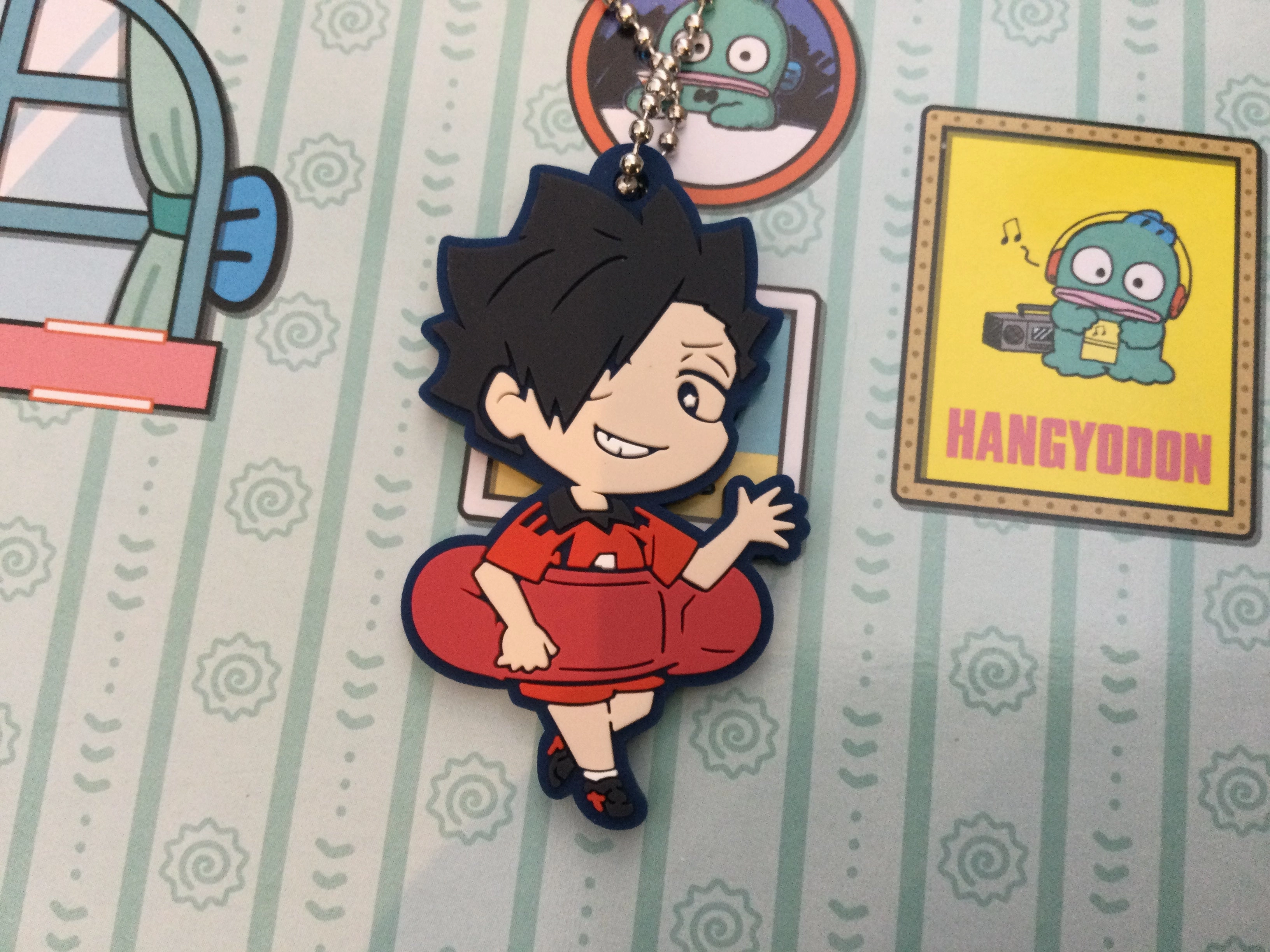 Haikyuu Characters Rubber Keychain 8 Pieces Set (In-stock) Enduring Classic