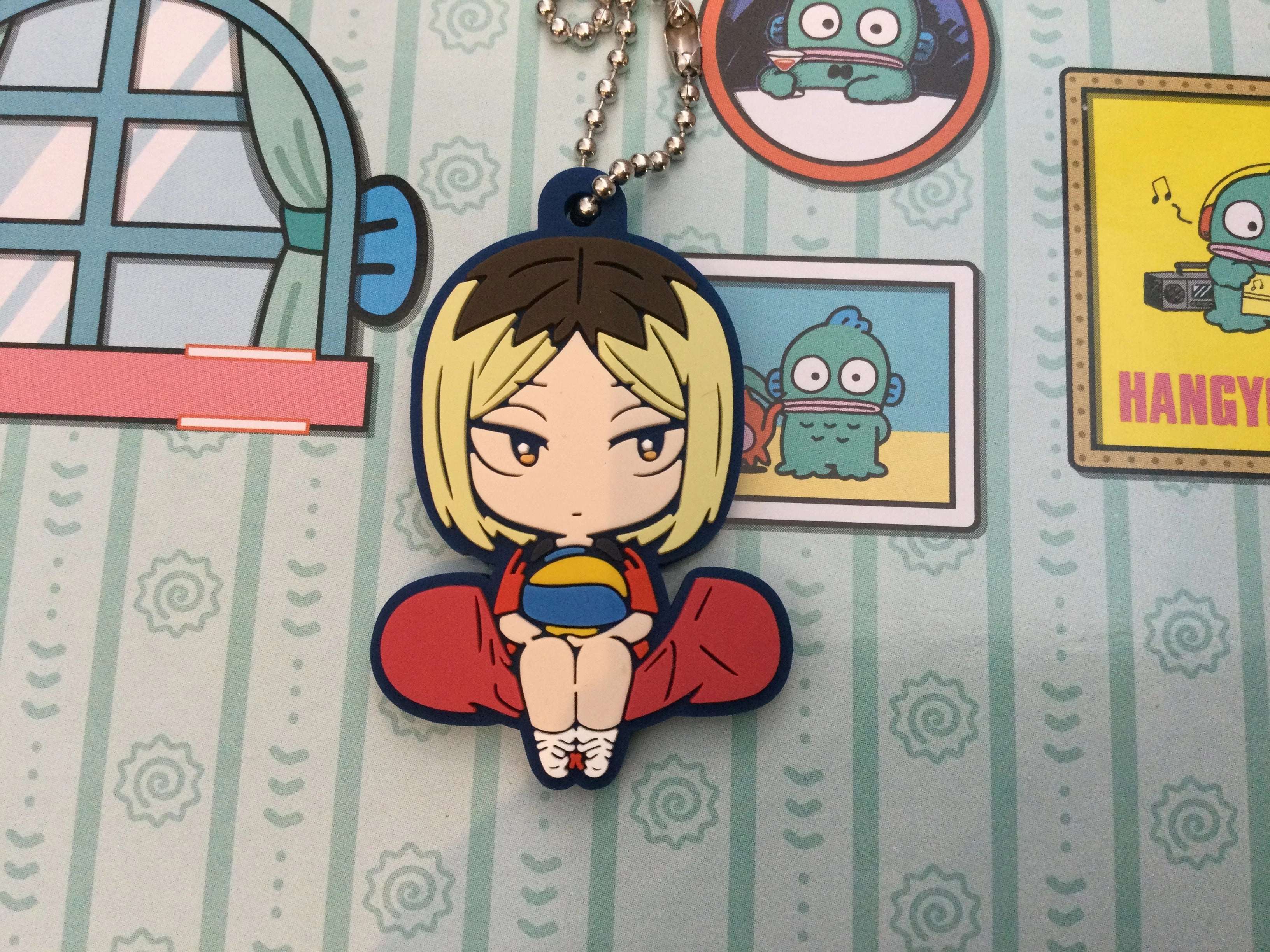 Action Collection Limited Collectible Haikyuu Characters Rubber Keychain 8 Pieces Set (In-stock)