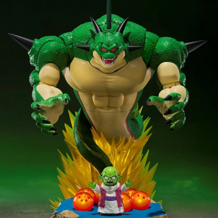 Limited Decor S.H. Figuarts Dragon Ball Z Porunga and Dende Luminous Dragon Ball Set Action Figure