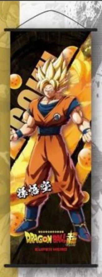 Wall Scroll | Dragon Ball | Goku (SS) Children's Toy Resin Model