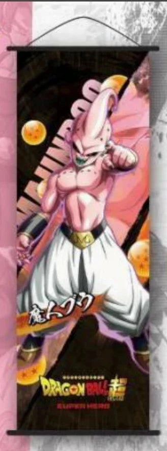 Art Object Wall Scroll | Dragon Ball | Majin Buu