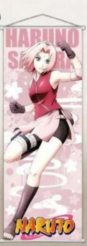 Seasonal Decoration Secret Figure Wall Scroll | Naruto | Sakura Haruno