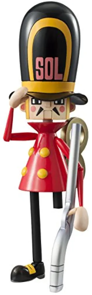 Excellent Model Portrait. Of. Pirates "One Piece" Sailing Again One-Legged Soldier Action Pose