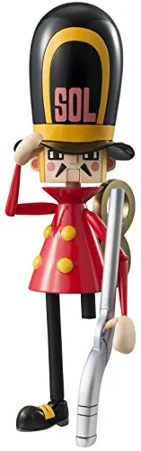 Excellent Model Portrait. Of. Pirates "One Piece" Sailing Again One-Legged Soldier Action Pose