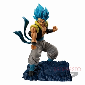 "Dragon Ball Super" DOKKAN BATTLE 5th Anniversary Gogeta SSGSS Spiritual Figure Pewter Figure