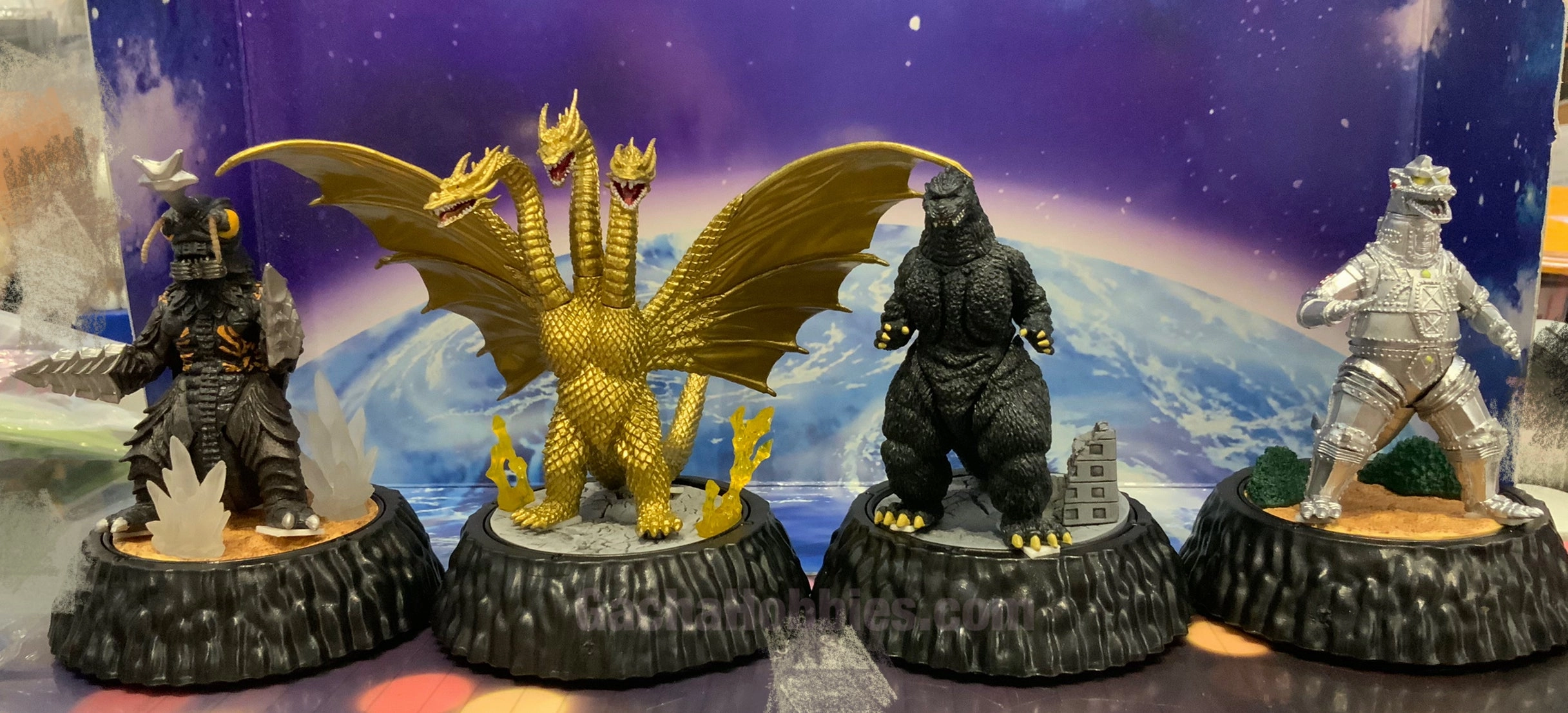 Limited Collection Desert Creature Godzilla High Grand Real Figure Vol.5 4 Pieces Set (In-stock)
