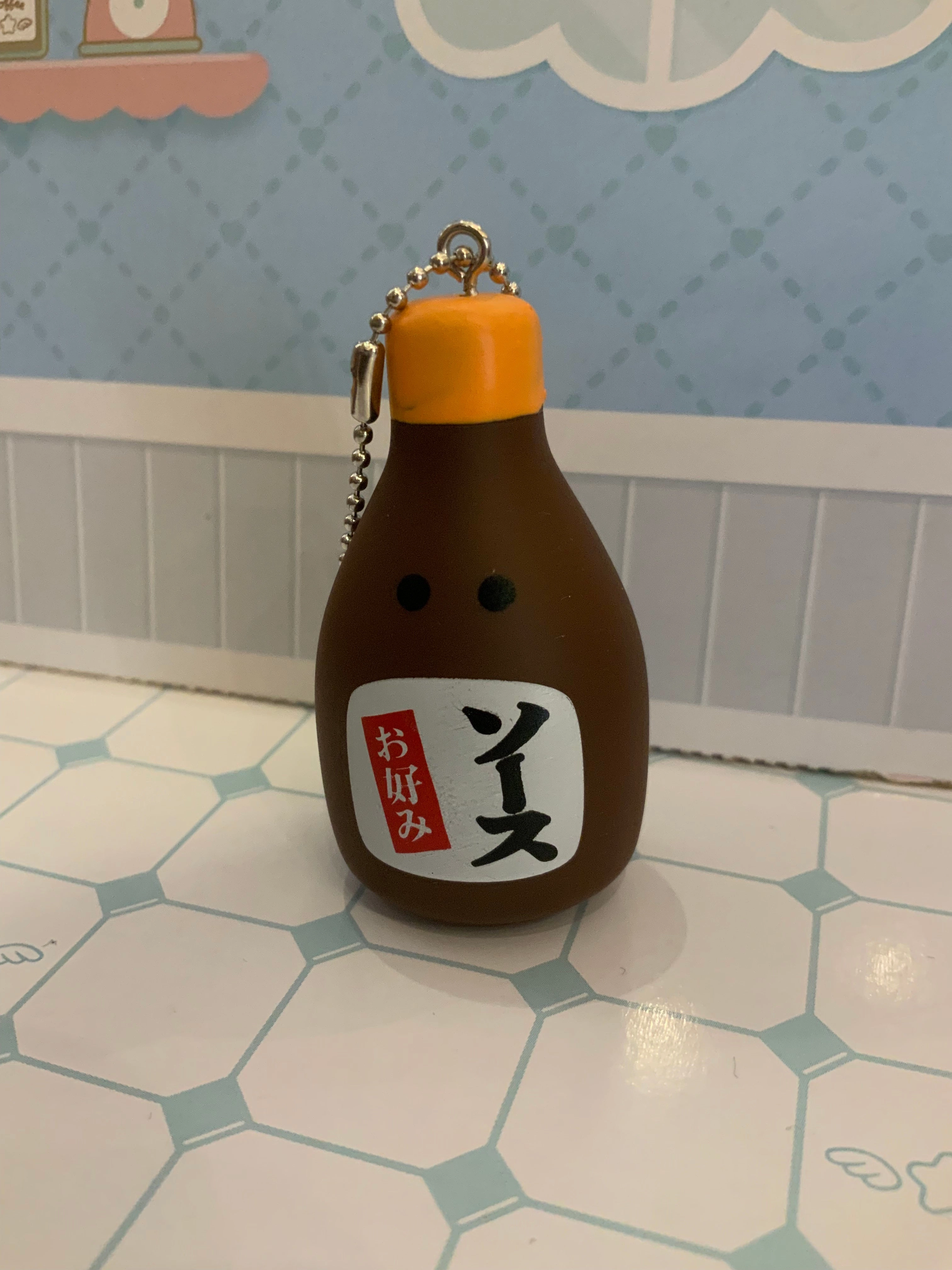 PVC Goods Biology Model YELL Round Eyes Super Market Jam and Sauce Vinyl Figure 8 Pieces Set (In-stock)