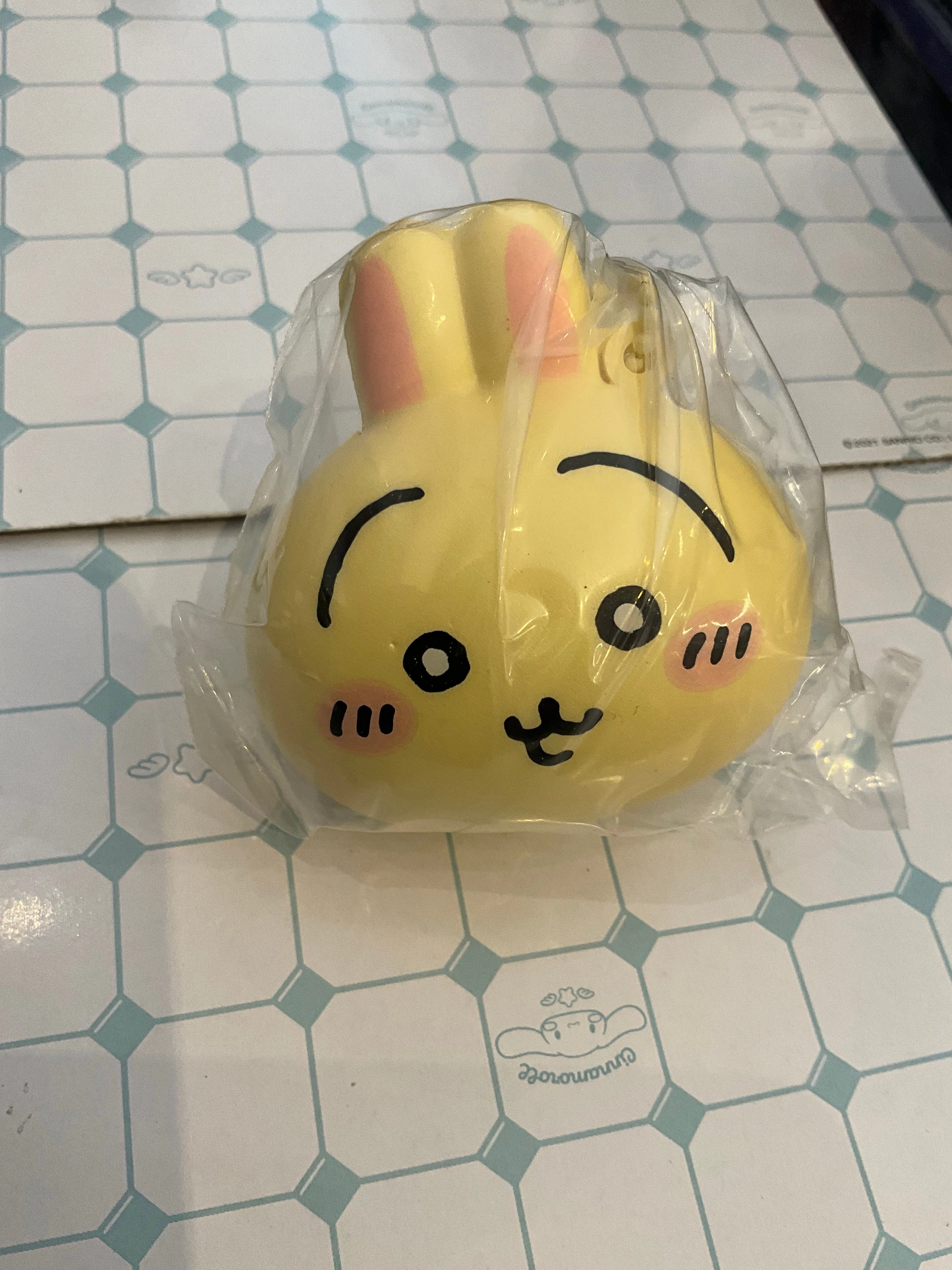 Fantasy Collection Chiikawa and Friends Usagi Head Squishy Keychain 5 Pieces Set (In-stock)