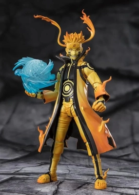 S.H. Figuarts Naruto: Shippuden Naruto Uzumaki (Kurama Link Mode) -Courageous Strength that Binds- Action Figure Animation Cel