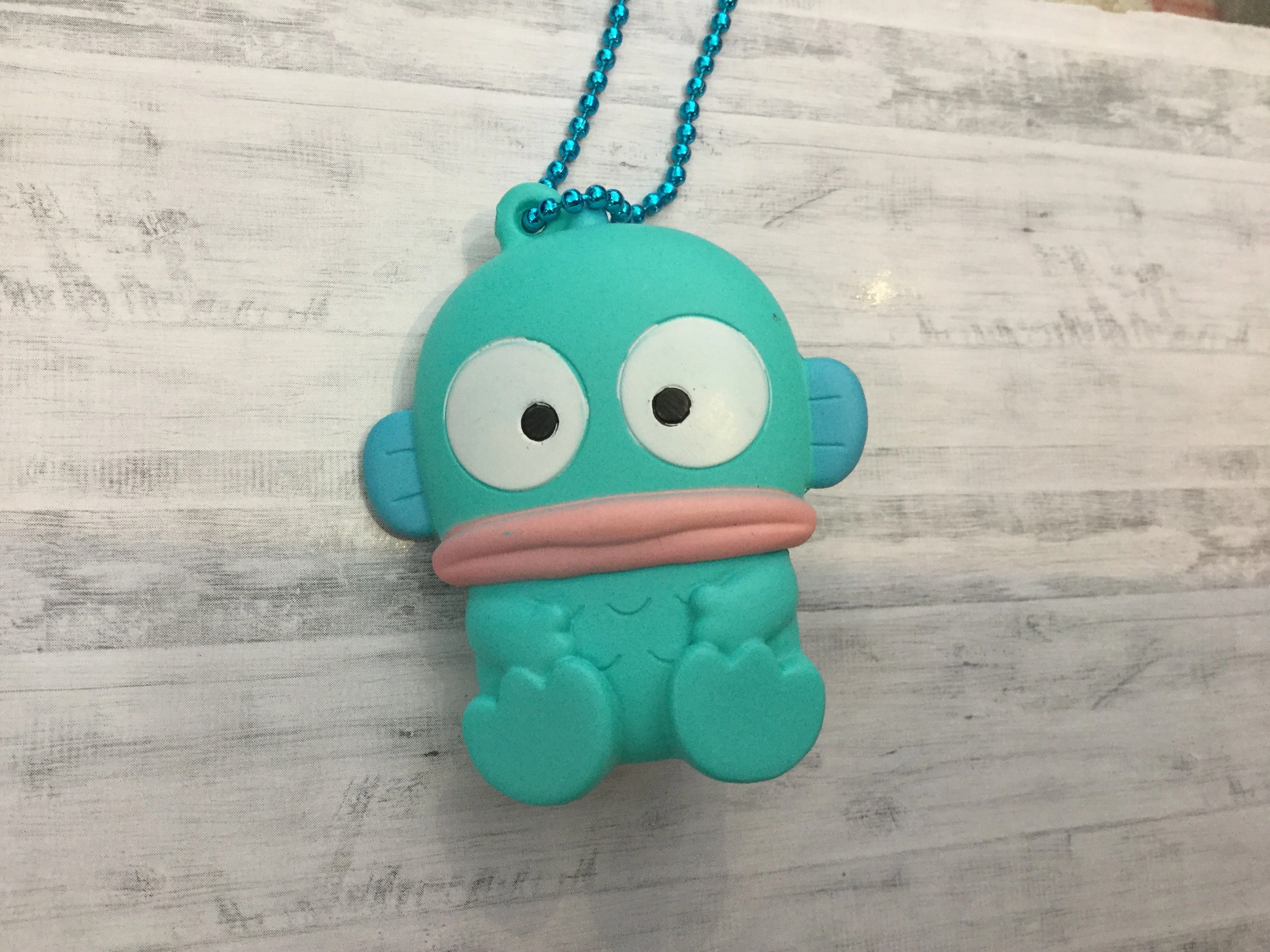 Multiple Accessories Sanrio Characters Flat Mascot Team Bulu Figure Keychain 6 Pieces Set (In-stock)